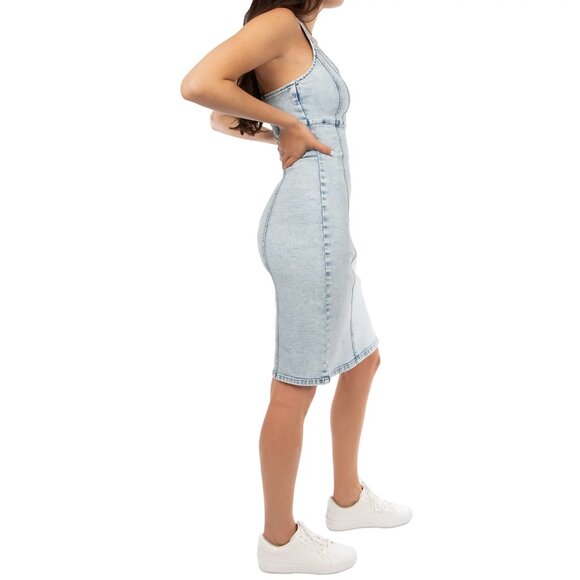 REWASH | CUSTOMIZABLE DENIM DRESS W/ NAME - Picture 11 of 14